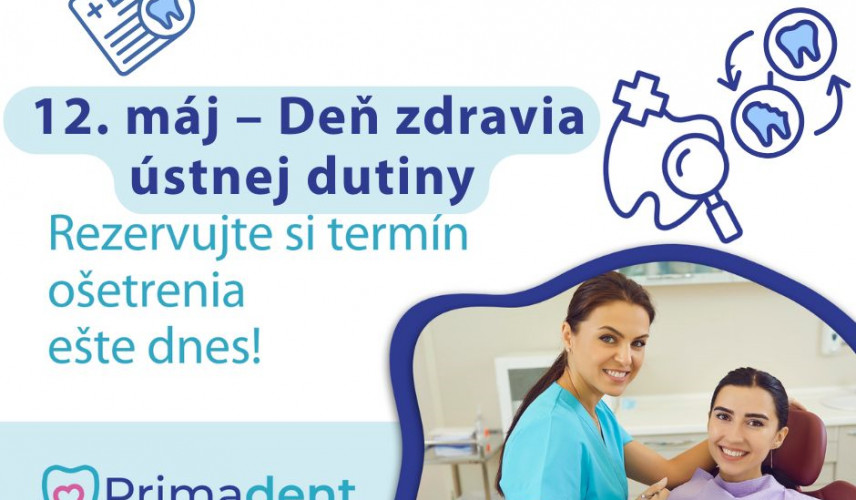 12. máj - Deň ústneho zdravia