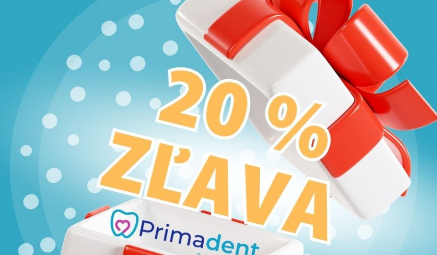 Vianočná akcia - objednaj sa a získaj 20 % zľavu z účtu
