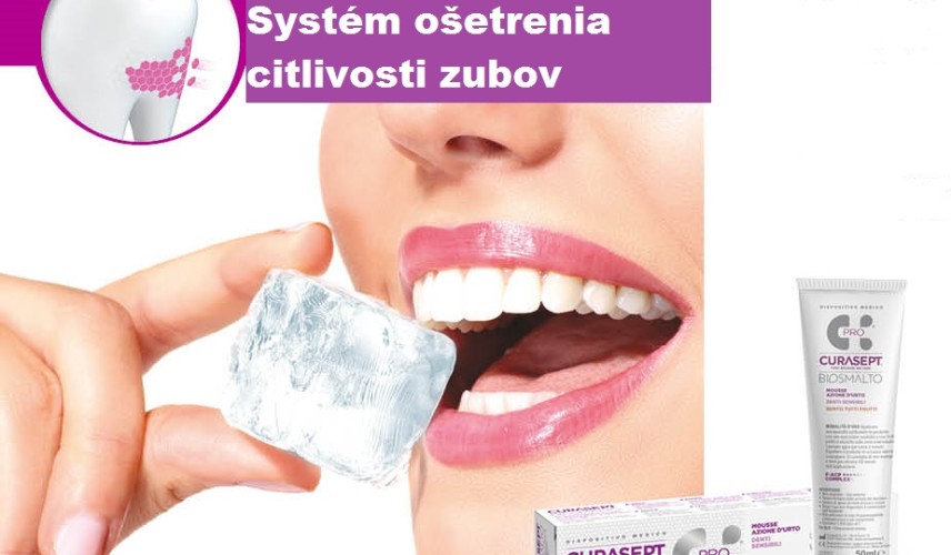 Nový systém ošetrenia citlivosti zubov a bielych škvŕn